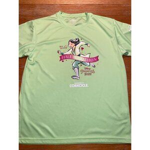 Disney Princess Half Marathon RunDisney Green T-Shirt Presented By Corkcicle 202